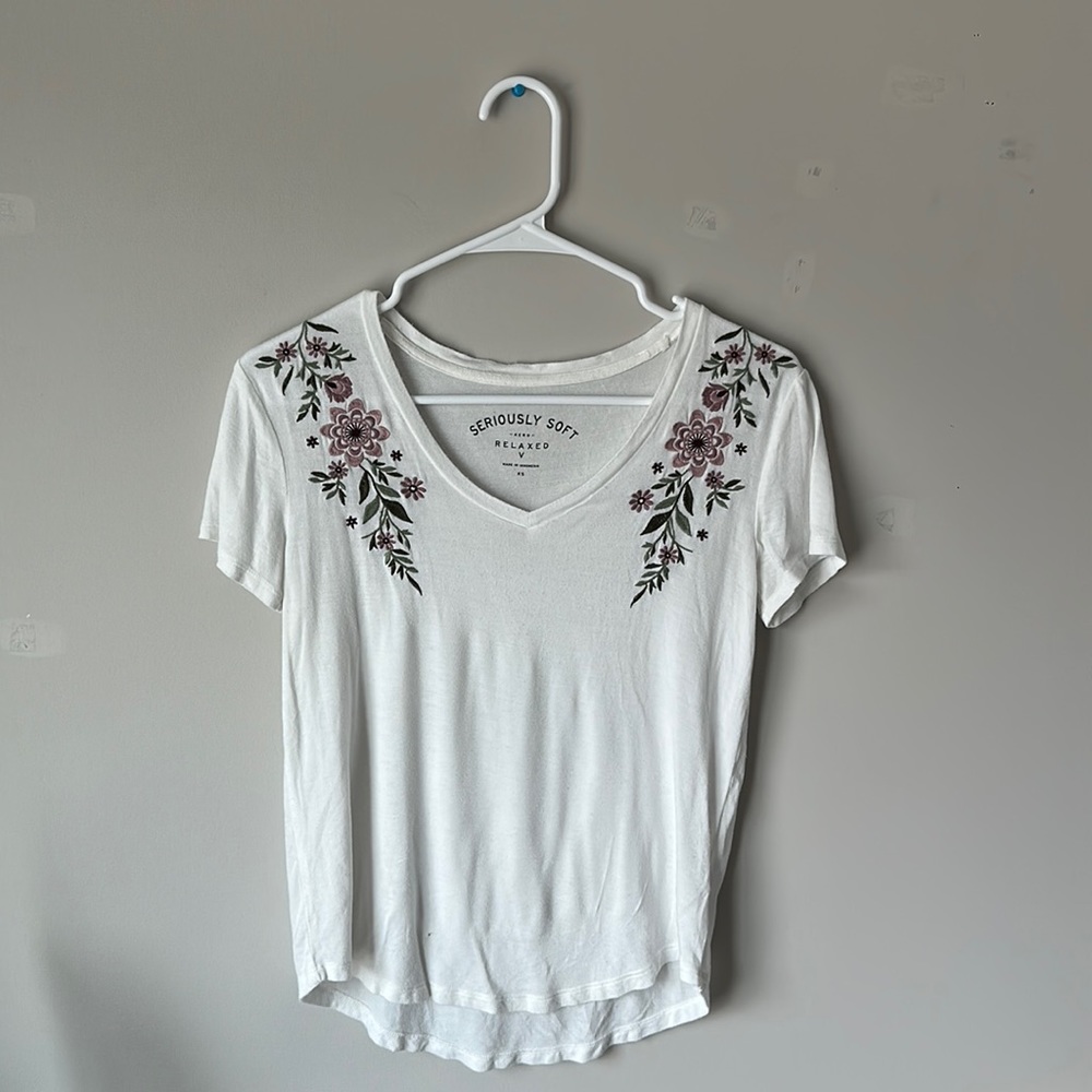 Aeropostale Seriously Soft Relaxed V Tee